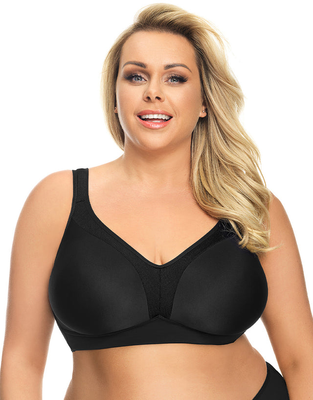 Gorsenia Anya Wire Free Bra Black