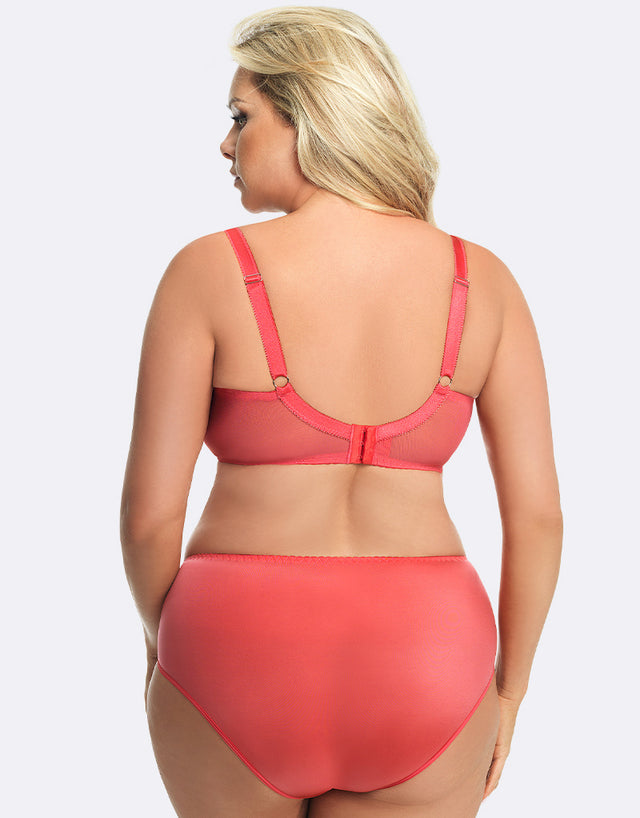 Gorsenia Bergamo Balconette Bra Coral