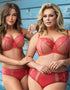 Gorsenia Bergamo Balconette Bra Coral