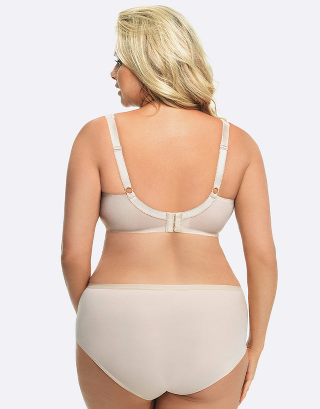 Gorsenia Milano Balconette Bra Beige