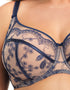 Gorsenia Morisson Balconette Bra Navy Blue
