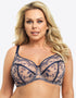 Gorsenia Morisson Balconette Bra Navy Blue