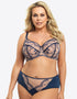 Gorsenia Morisson Balconette Bra Navy Blue