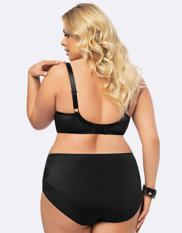 Gorsenia Paradise Balconette Bra Black