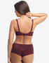 Gorsenia Paradise Balconette Bra Bordeaux