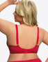 Gorsenia Paradise Balconette Bra Red