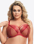 Gorsenia Paradise Balconette Bra Red