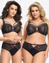 Gorsenia Venezia Balconette Bra Black