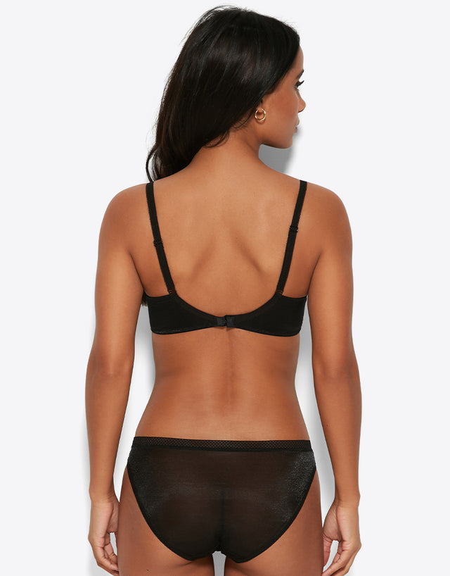 Gossard Glossies Light Padded Bra Black