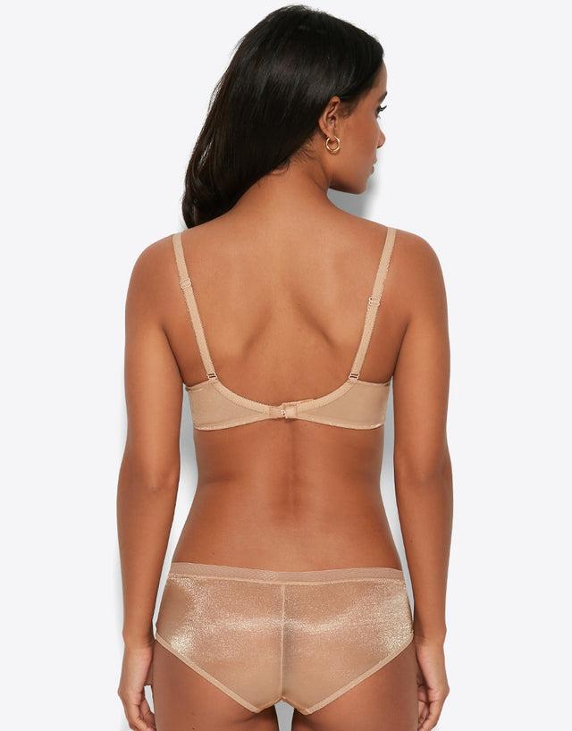 Gossard Glossies Light Padded Bra Latte