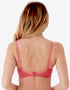 Gossard Glossies Sheer Bra Raspberry Sorbet