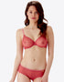 Gossard Glossies Sheer Bra Raspberry Sorbet