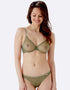 Gossard Glossies Sheer Bra Sage