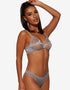 Gossard Glossies Sheer Bra Silver