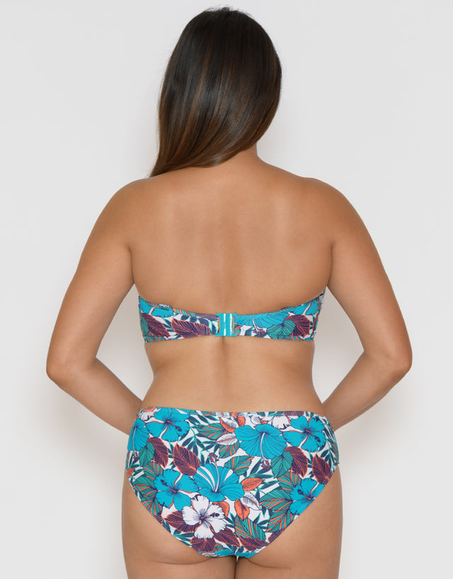 Curvy Kate Hibiscus Bandeau Top Print Mix