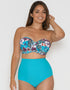 Curvy Kate Hibiscus Reversible Bikini Print Mix