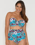 Curvy Kate Hibiscus Reversible Bikini Print Mix