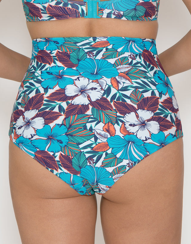 Curvy Kate Hibiscus Reversible Bikini Print Mix