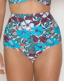 Curvy Kate Hibiscus Reversible Bikini Print Mix