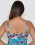 Curvy Kate Hibiscus Plunge Tankini Top Print Mix