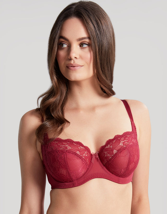 Panache Imogen Balconette Bra Electric Magenta
