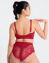 Scantilly Indulgence Non-Wired Bralette Red