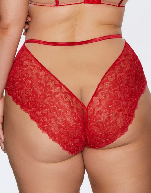 Kinga Mind Love Lace Brief Red