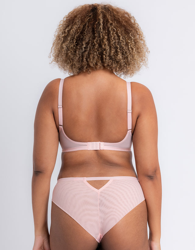 Curvy Kate Lucky Star Brazilian Blush Pink