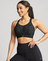 Panache Non Wired Sports Bra Black/Ice Blue