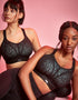 Panache Non Wired Sports Bra Black/Ice Blue