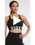 Panache Non Wired Sports Bra Black/Ice Blue