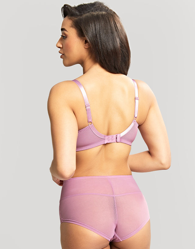 Panache Imogen High Waist Brief Mauve Pink
