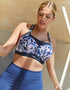 Panache Wired Racer Sports Bra Tie Dye Geo