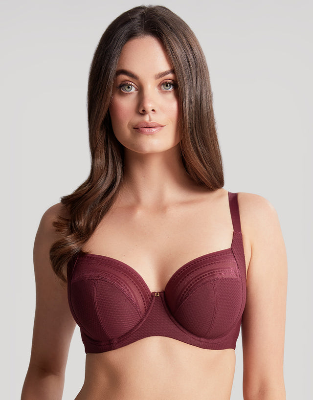 Panache Serene Full Cup Bra Dark Cherry