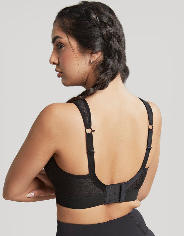 Panache Non Wired Sports Bra Black/Latte