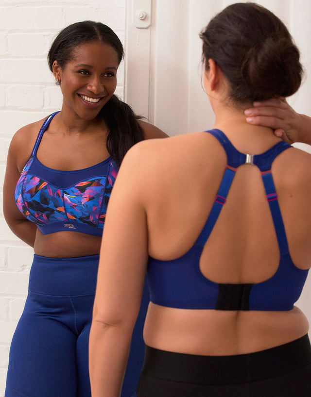 Panache Wired Sports Racer Bra Neon Rave