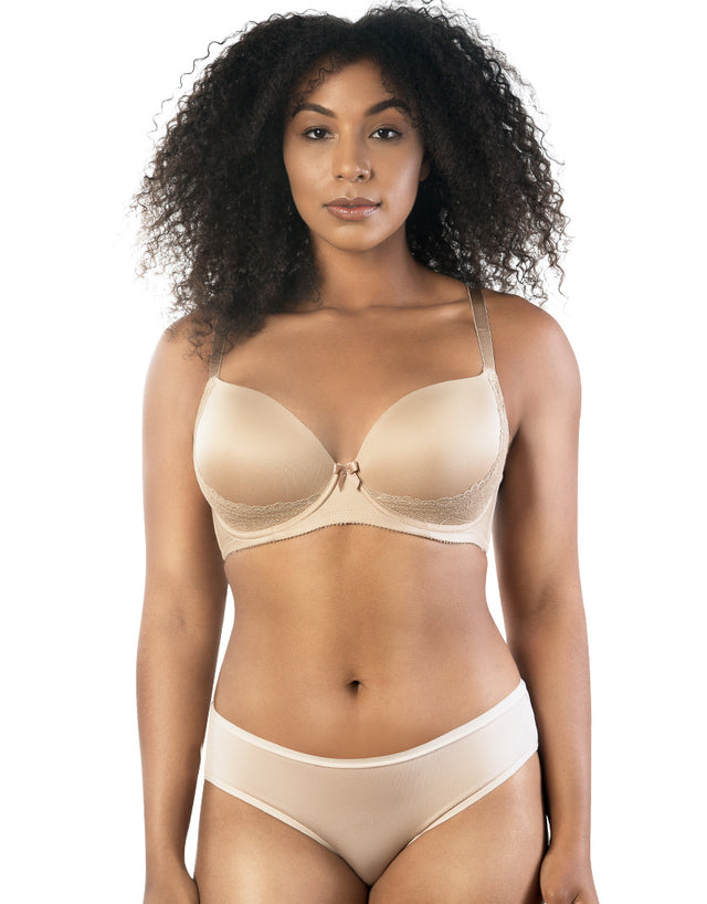 Parfait Casey Plunge T-Shirt Bra Latte