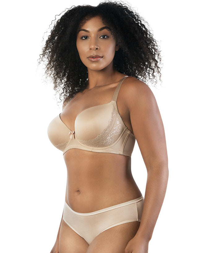 Parfait Casey Plunge T-Shirt Bra Latte