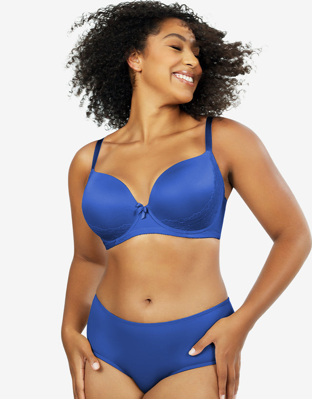 Parfait Casey Plunge T-Shirt Bra Nautical Blue