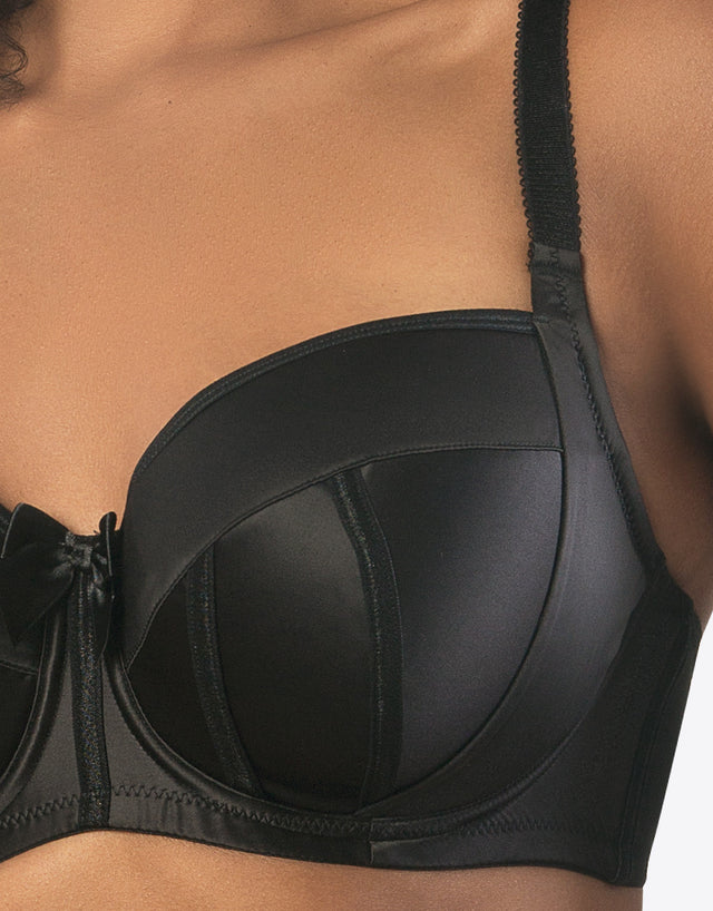 Parfait Charlotte Padded Balconette Bra Black
