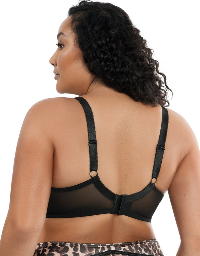 Parfait Charlotte Padded Balconette Bra Leopard Brown