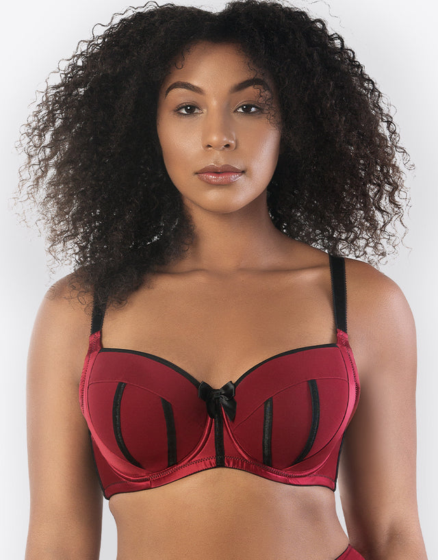 Parfait Charlotte Padded Balconette Bra Rio Red