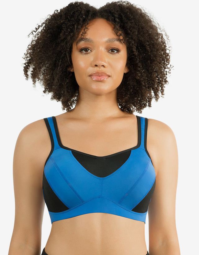 Parfait Active Dynamic Sports Bra Nautical Blue