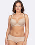 Parfait Emma Padded Plunge Bra Bare Latte