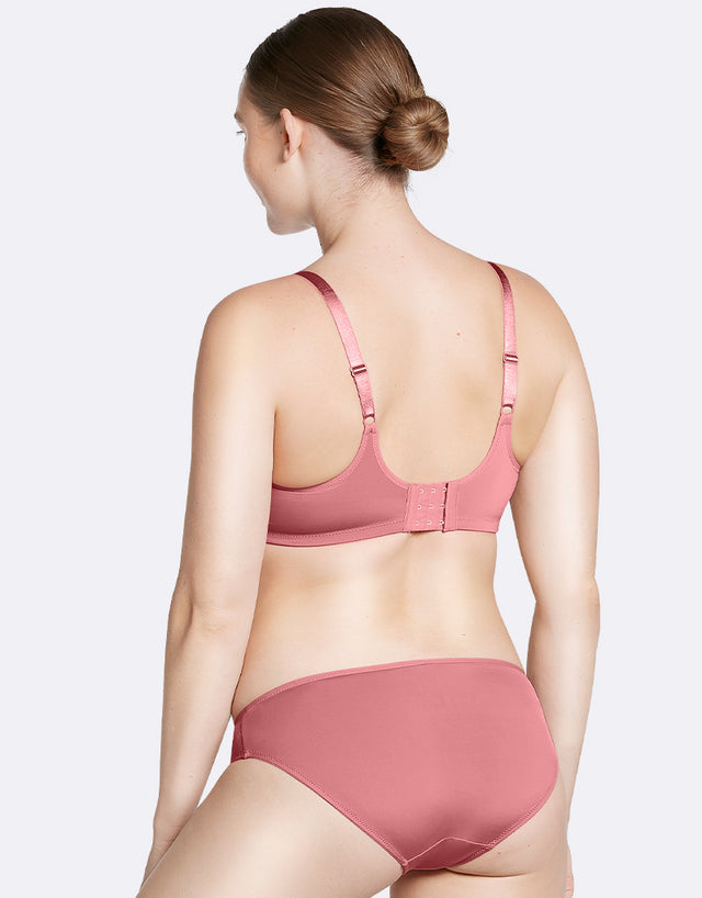 Parfait Enora Minimizer Full Cup Bra Dusty Pink