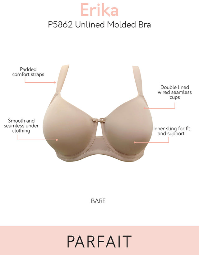 Parfait Erika Unlined Moulded Bra Bare