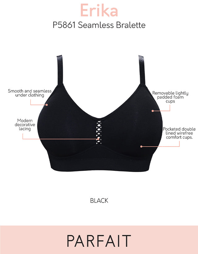Parfait Erika Bralette Black