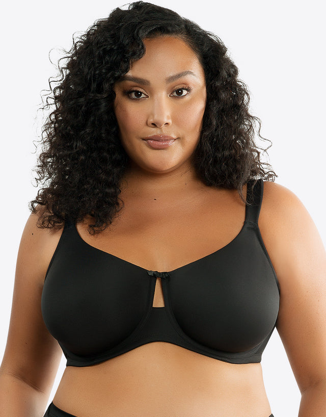 Parfait Erika Unlined Moulded Bra Black