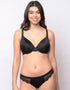 Parfait Lydie Moulded Plunge Bra Black