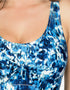 Parfait Oceane Full Cup Swimsuit Splash Print Blue